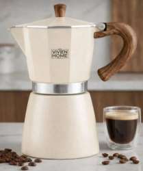 Moka Pot (6 Cup) — Beyaz