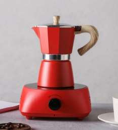 Moka Pot (6 Cup) — Kırmızı