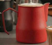 Süt Potu (Pitcher) — Kırmızı 500ml. Paslanmaz Çelik