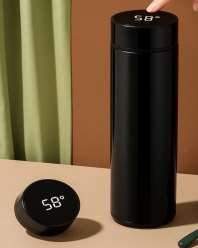 Dereceli Termos 500 ml. Siyah